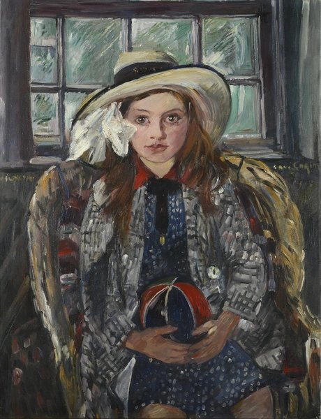 Lovis Corinth, Wilhelmine mit Ball, 1915