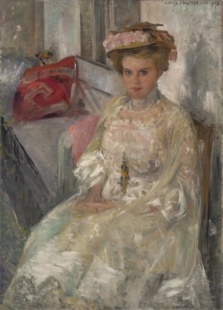 Lovis Corinth, Porträt Frau Douglas (Irma Hübner), 1909