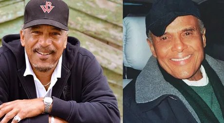 Ron Williams meets Harry Belafonte