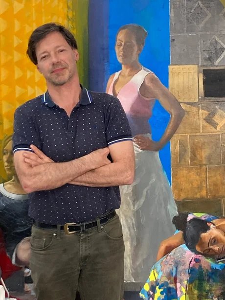 Matthias Gálvez im Studio