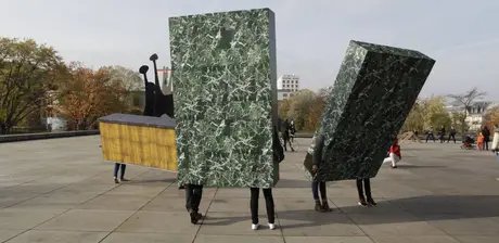 Álvaro Urbano, Skin and Bones (Performance), Festival of Future Nows, Neue Nationalgalerie, Berlin 2014