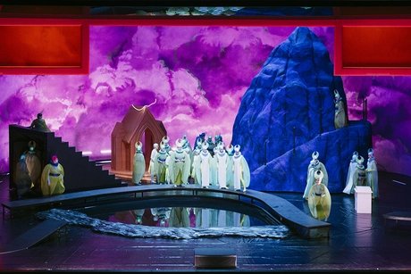 Eine Szenenimpression aus SUOR ANGELICA mit dem Chor der Deutschen Oper Berlin u. a.Eike Walkenhorst