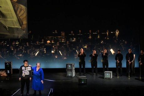 Judit Kutasi als Amneris, SeokJong Baek als Radames