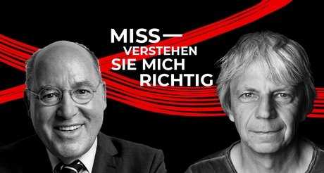 VISUAL MISSVERSTEHEN SIE MICH RICHTIG – Andreas Dresen zu Gast bei Gregor Gysi