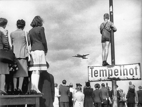 Luftbrücke über Tempelhof, 1948