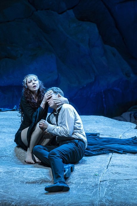 Thomas Blondelle als Parsifal, Marina Prudenskaya als Kundry