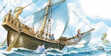 Illustration »In 60 Minuten um die Welt«