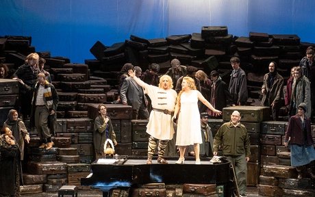 Clay Hilley als Siegfried, Ricarda Merbeth als Brünnhilde
