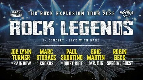 KEY VISUAL Rock Legends - The Rock Explosion Tour 2025 Live with Band