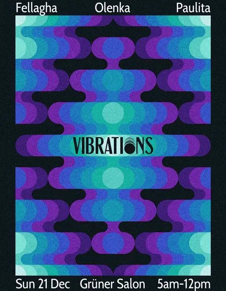 Veranstaltungen in Berlin: VIBRATIO)))NS | An after hours function