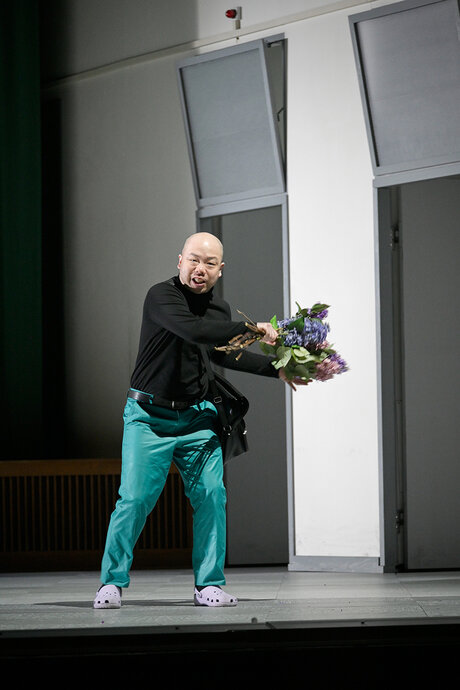 Ya-Chung Huang als David in Richard Wagner: Die Meistersinger von Nürnberg