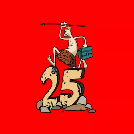 KEY VISUAL 25 Jahre Caveman