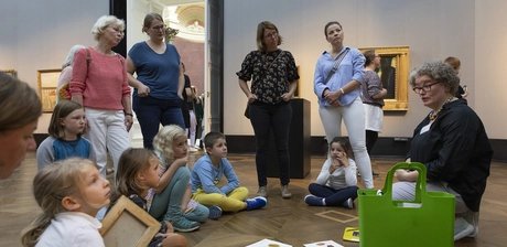 Familienführung in der Alten Nationalgalerie
