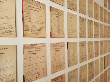 Gedenkort Eichborndamm 238, Krankenakten