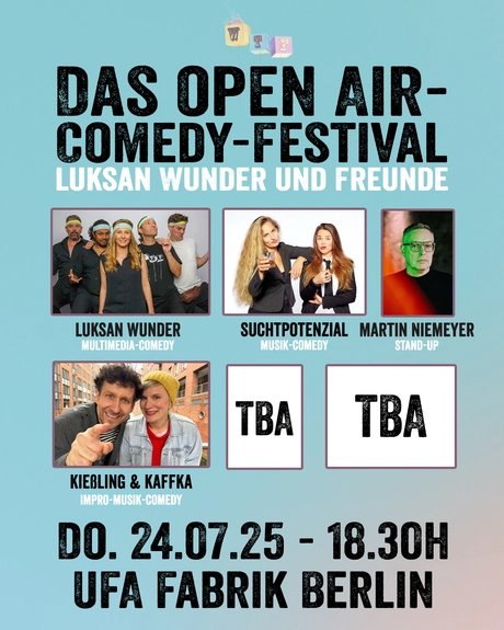 POSTER Das Open Air Comedy Festival - Luksan Wunder & Gäste