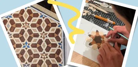 Einblicke in einen Intarsien-Workshop