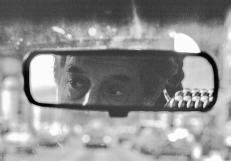 Robert Franks Augen im Rückspiegel