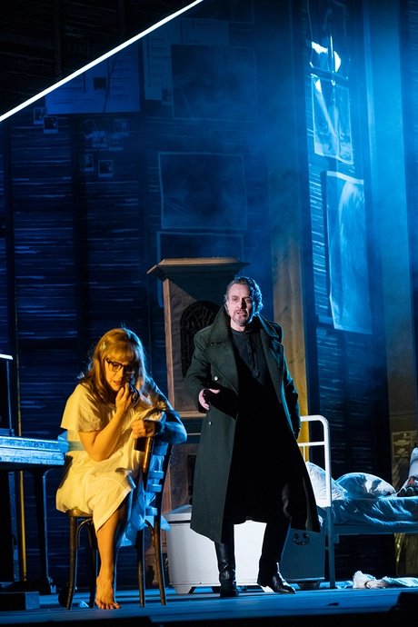 Martin Muehle als Hermann, Sondra Radvanovsky als Lisa