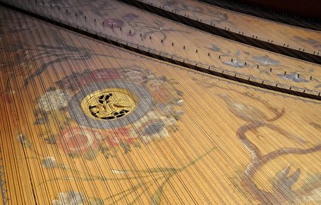 Cembalo von Benoist Stehlin, Paris, 1767, Kat.-Nr. 5715, Detail