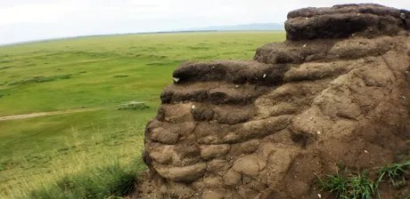 Lehmmauer von Karabalgasun