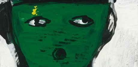 Walter Dahn, Ohne Titel, Detail, 1987