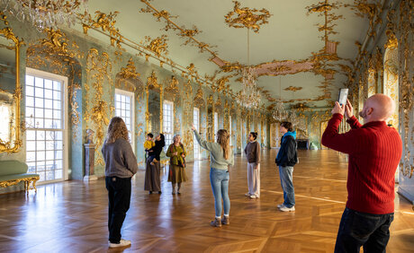 In der Goldenen Galerie von Schloss Charlottenburg © SPSG / Streubel/Muhrbeck