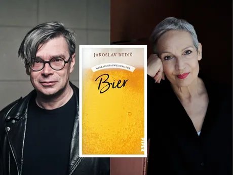 VISUAL Jaroslav Rudiš und Marion Brasch im Gespräch: Gebrauchsanweisung für Bier