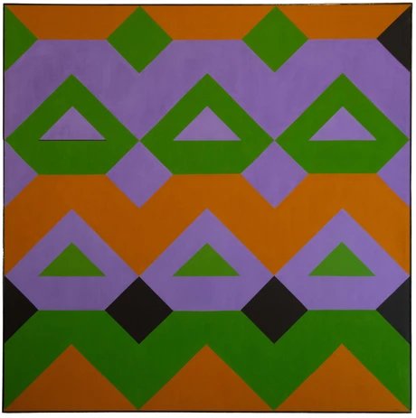 Facade, 1973, Acryl auf Leinwand, 150x130cm