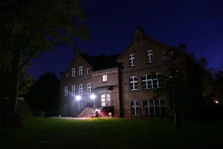 Taschenlampenführung Foto Claudia Wasow-Kania © Museum Reinickendorf