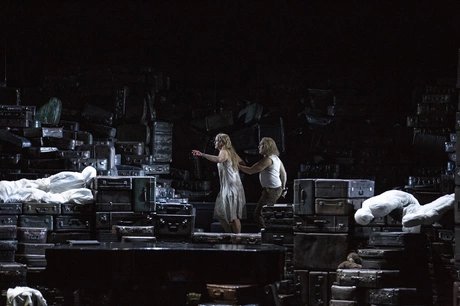 Lise Davidsen als Sieglinde, Brandon Jovanovich als Siegmund
