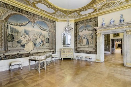 Schloss Charlottenburg, Vorkammer (1. Hautelisse-Kammer) im Alten Schloss