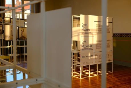Einblick in die Sonderausstellung "Duett der Moderne"