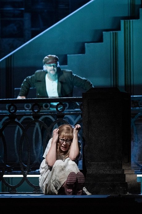 Martin Muehle als Hermann, Sondra Radvanovsky als Lisa