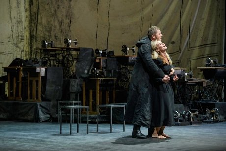 Egils Silins als Holländer, Vida Miknevičiūtė als Senta