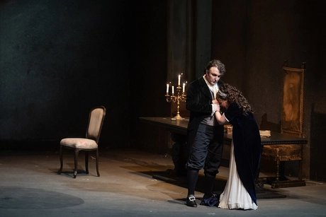 Carmen Giannattasio als Tosca, Ludovic Tézier als Scarpia