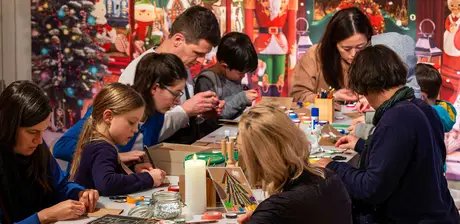 Weihnachtlicher Workshop im Museum Europäischer Kulturen