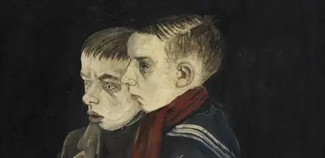 Otto Nagel, Weddinger Jungen, 1928, Detail