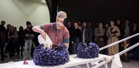 Jonas Wendelin & Analisa Teachworth, Dependency Demographics, Festival of Future Nows 2017 → ∞, Hamburger Bahnhof – Nationalgalerie der Gegenwart, Berlin 2017