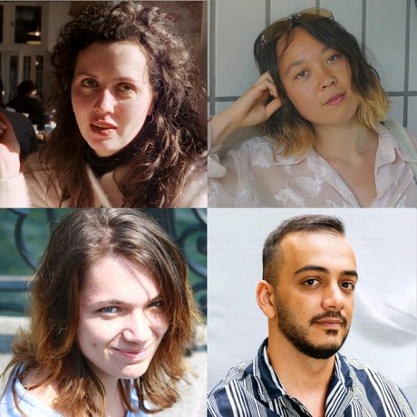 COLLAGE MIT FOTOS von Ali Alzaeem, Moira Barrett, Momo Bera & Pia Birkel