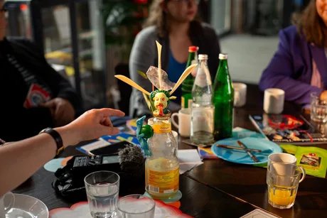 Menschen beim Workshop