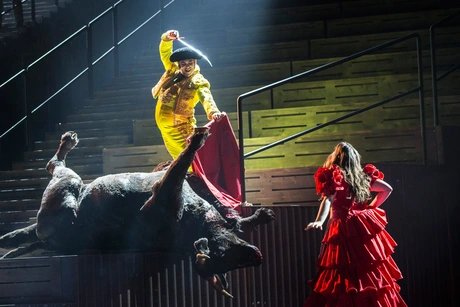 Markus Brück als Escamillo, Clémentine Margaine als Carmen