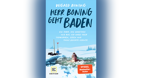 Buchcover Herr Boning geht baden von Wigald Boning