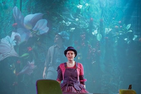 Aufbrechender Asphalt