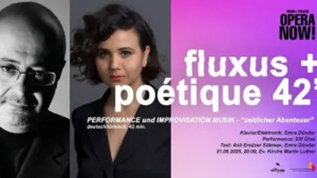 KEY VISUAL Opera Now: fluxus + poétique 42’