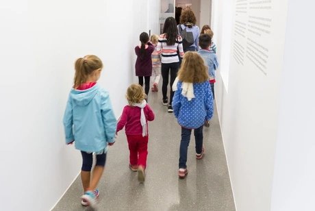 Kinder beim Workshop
