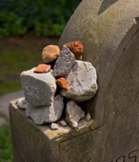 Jüdischer Grabstein