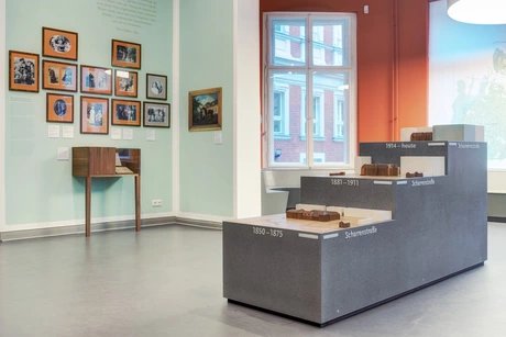 Ständige Ausstellung "Sorgenfrei. Die Geschichte der Villa Oppenheim und ihrer Bewohner". Foto: Ringo Paulusch