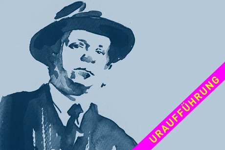 KEY VISUAL KURT TUCHOLSKY - GEGEN EINEN OZEAN PFEIFT MAN NICHT AN