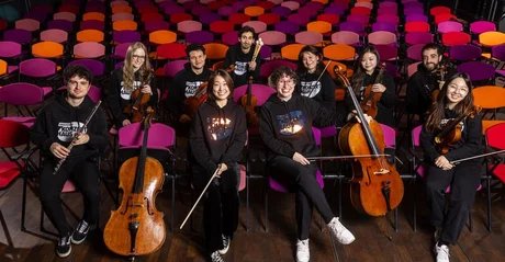 Musiker:innen der Kurt-Sanderling-Akademie