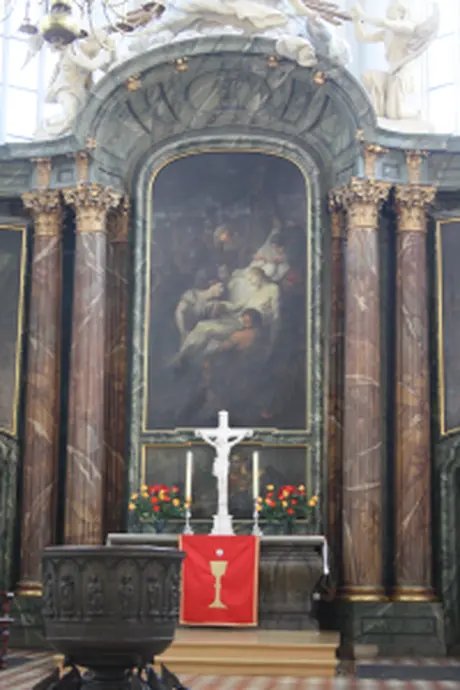 Altar in der St. Marienkirche